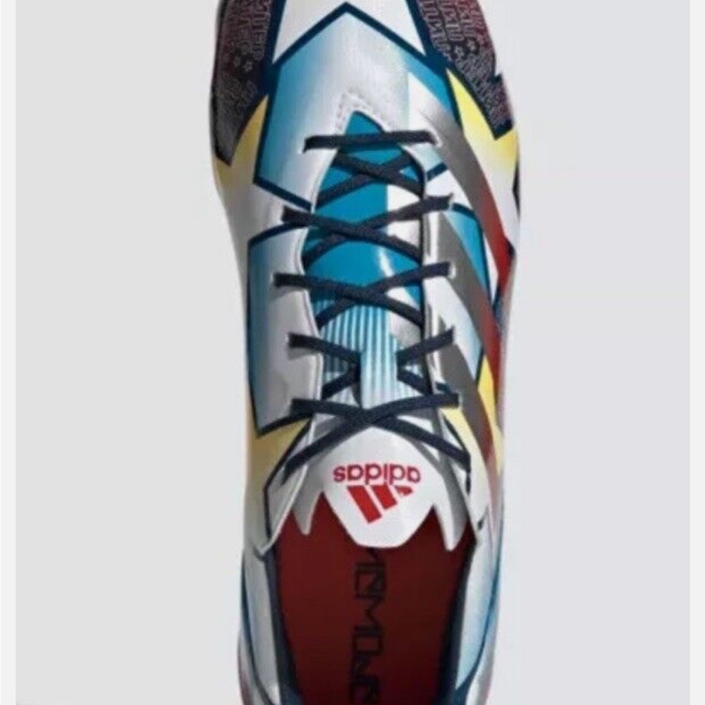 Adidas Gamemode Firm Ground Soccer Print Cleats Hybrid Touch 7.5 GZ1103 - Picture 3 of 5